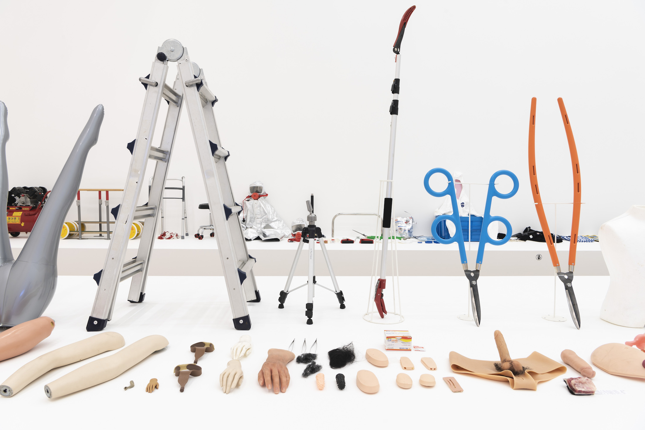 Geumhyung Jeong, Private Collection: Rearranged Objects, 2018. Image courtesy QAGOMA. Photograph: Natasha Harth