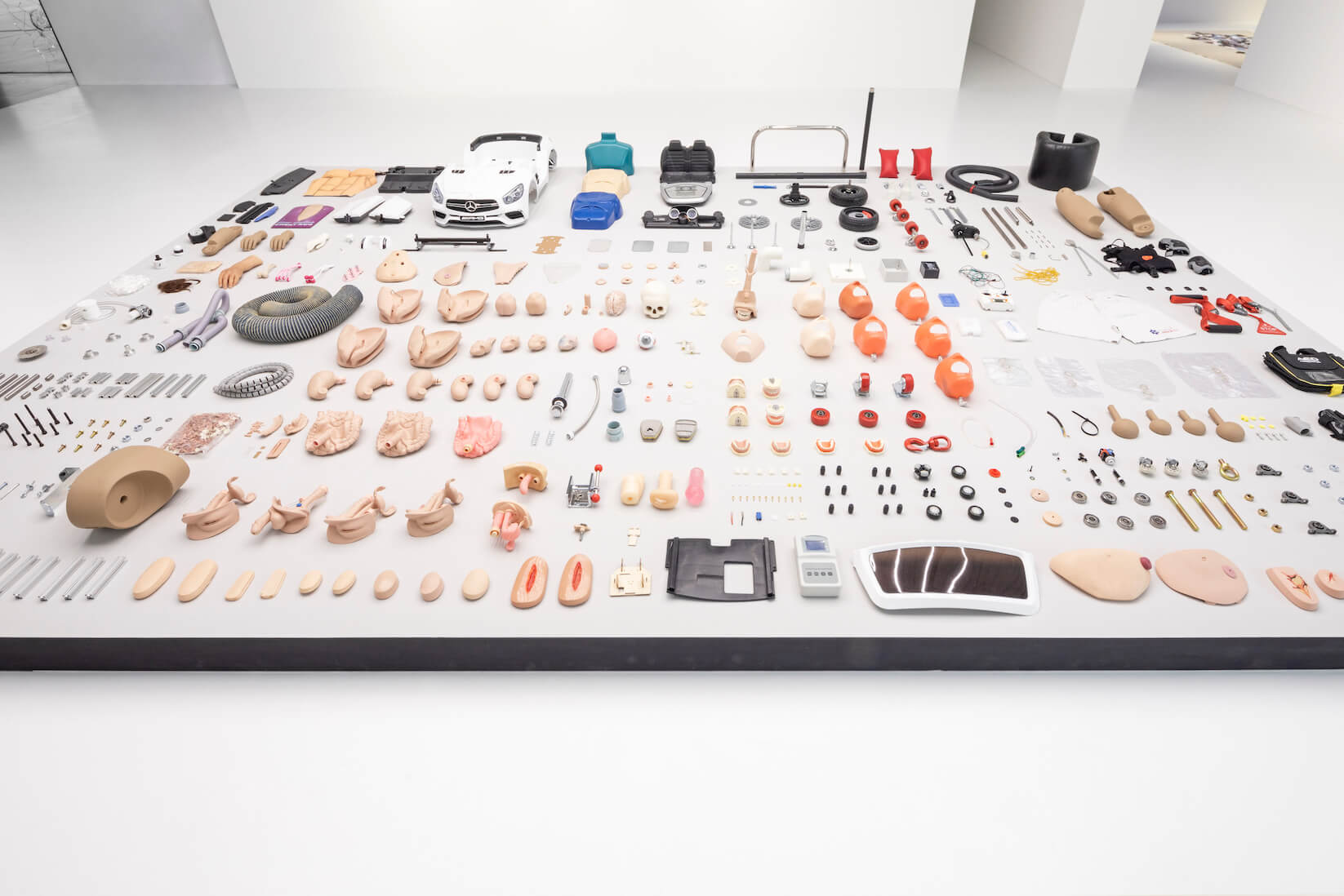 Geumhyung Jeong, Removed Parts, 2021, Installation view, as part of Human, 7 questions, Courtesy of Leeum Museum of Art 