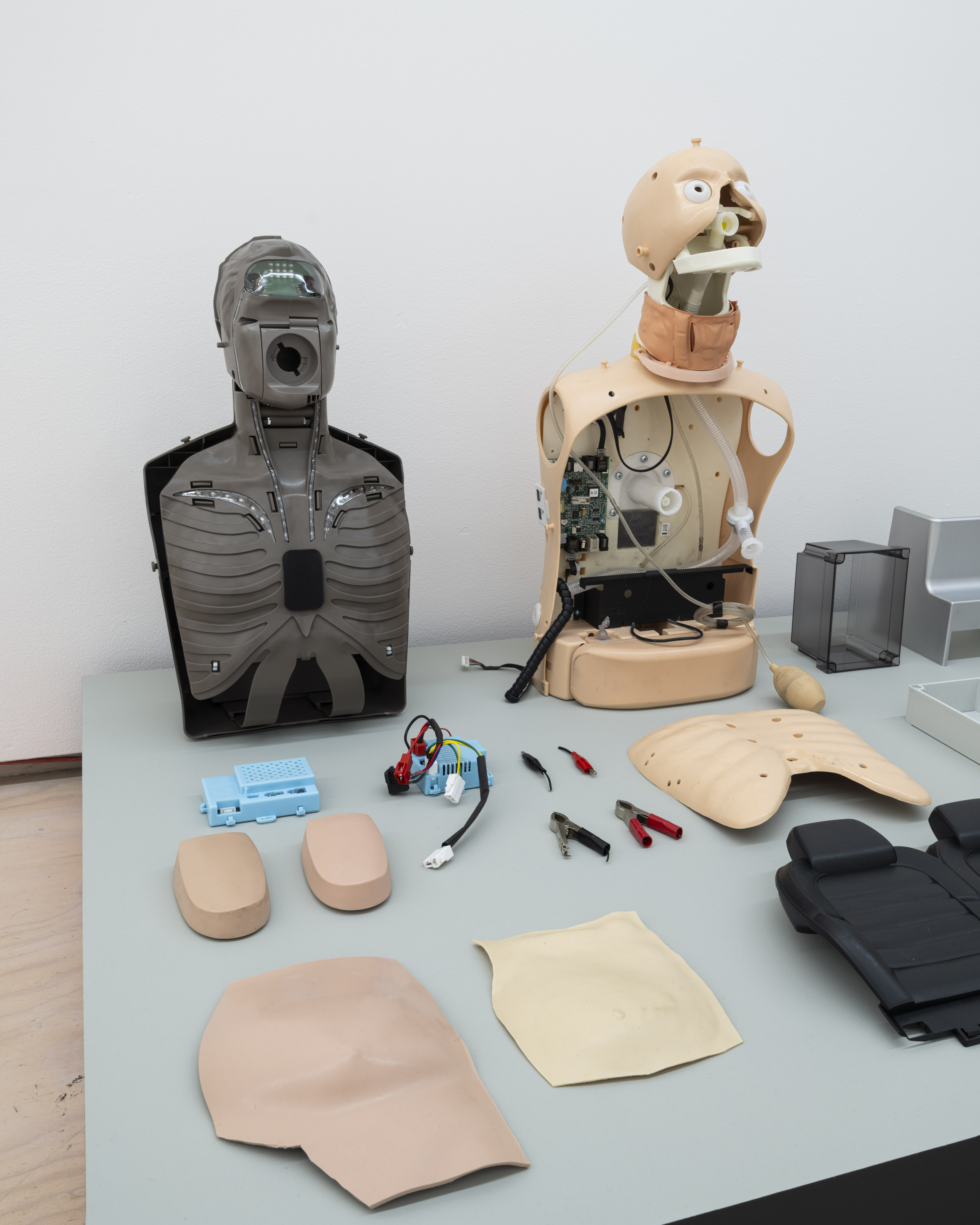 Geumhyung Jeong, Removed Parts: Restored, Installation view, as part of The Gatherers, on view at MoMA PS1 from April 24 through October 6, 2025. Courtesy MoMA PS1. Photo: Kris Graves
          
