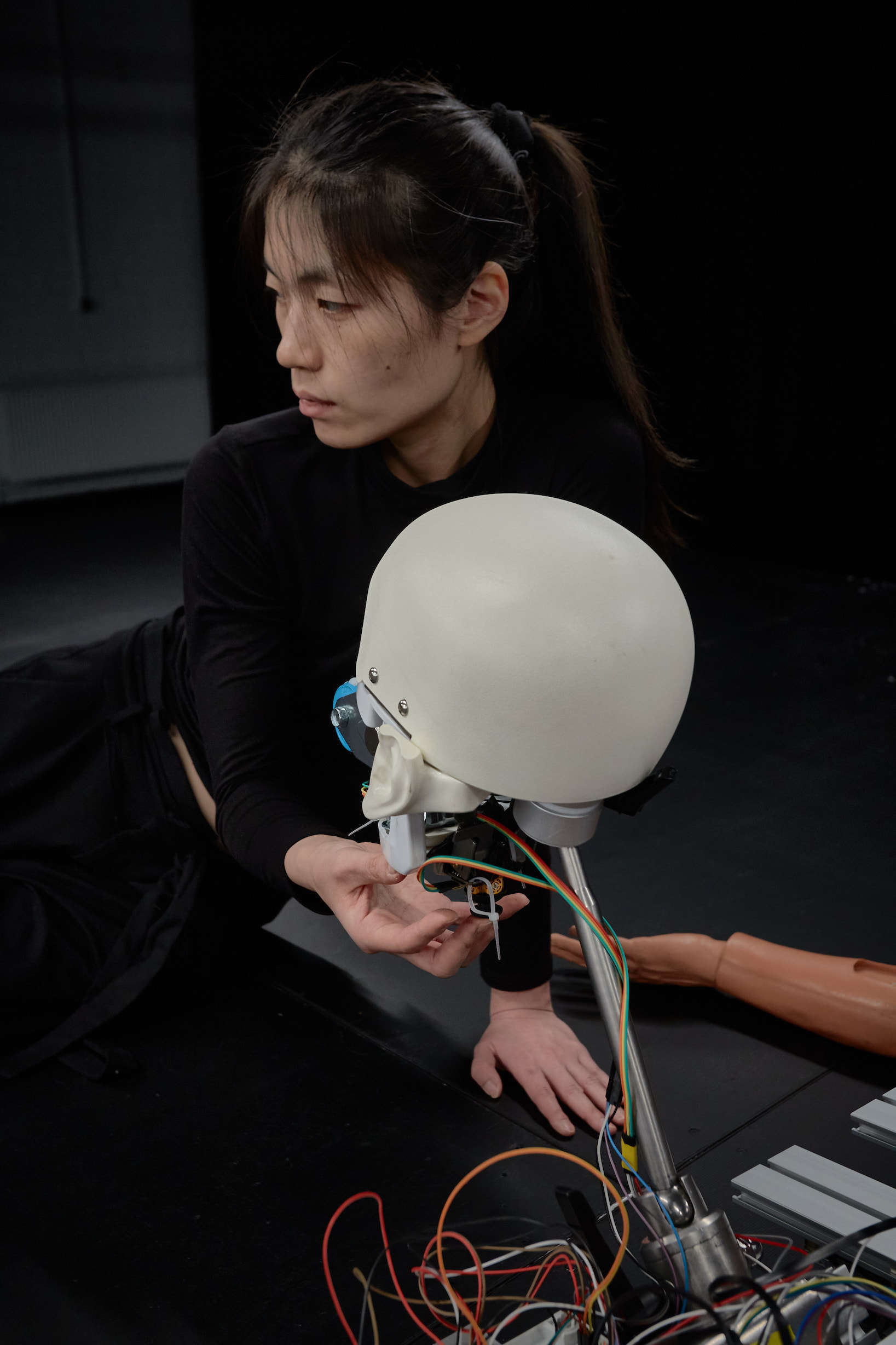 Geumhyung Jeong, TEST RUN, 2021. Courtesy: Mousonturm, Frankfurt; photograph: Jörg Baumann