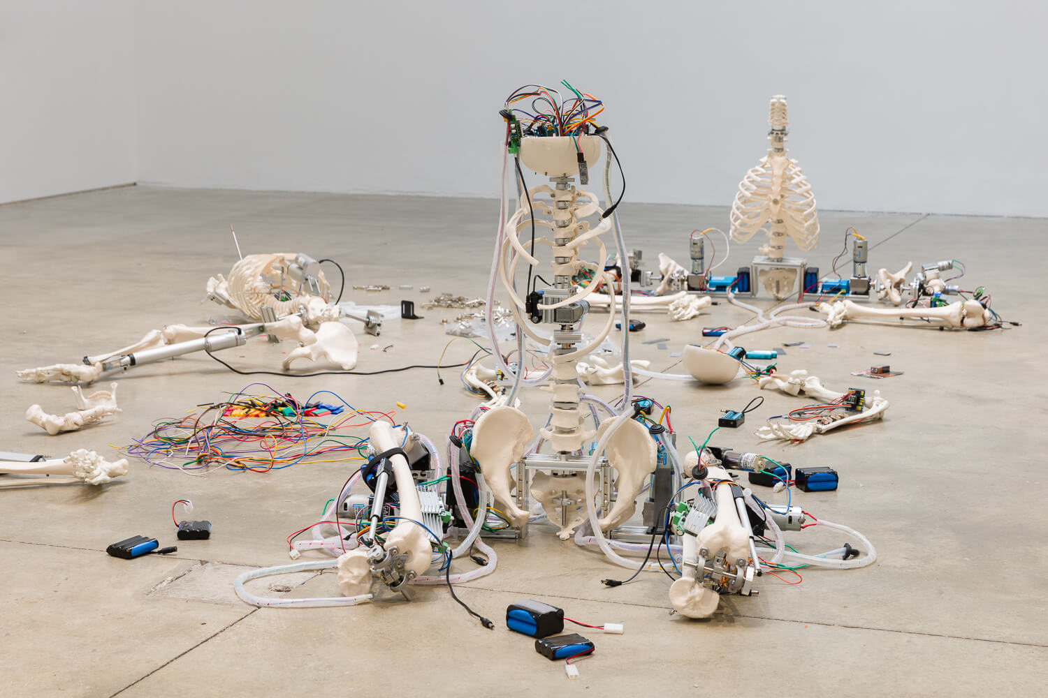 Exhibition View, Geumhyung Jeong, Under Construction, ICA London, 2024. Photo: Rob Harris