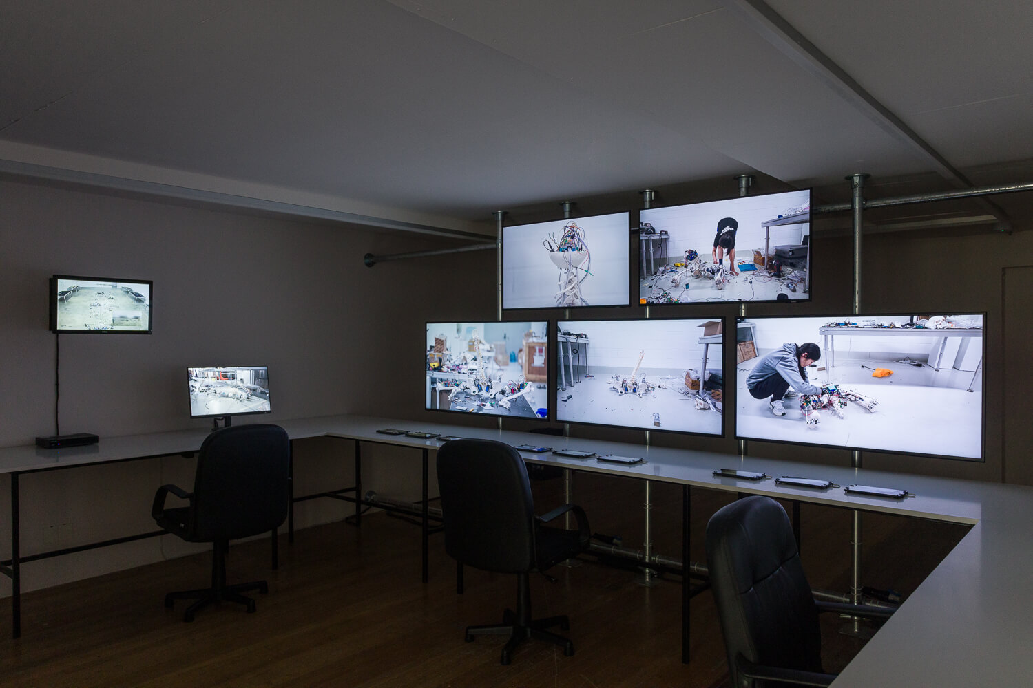 Exhibition View, Geumhyung Jeong, Under Construction, ICA London, 2024. Photo: Rob Harris