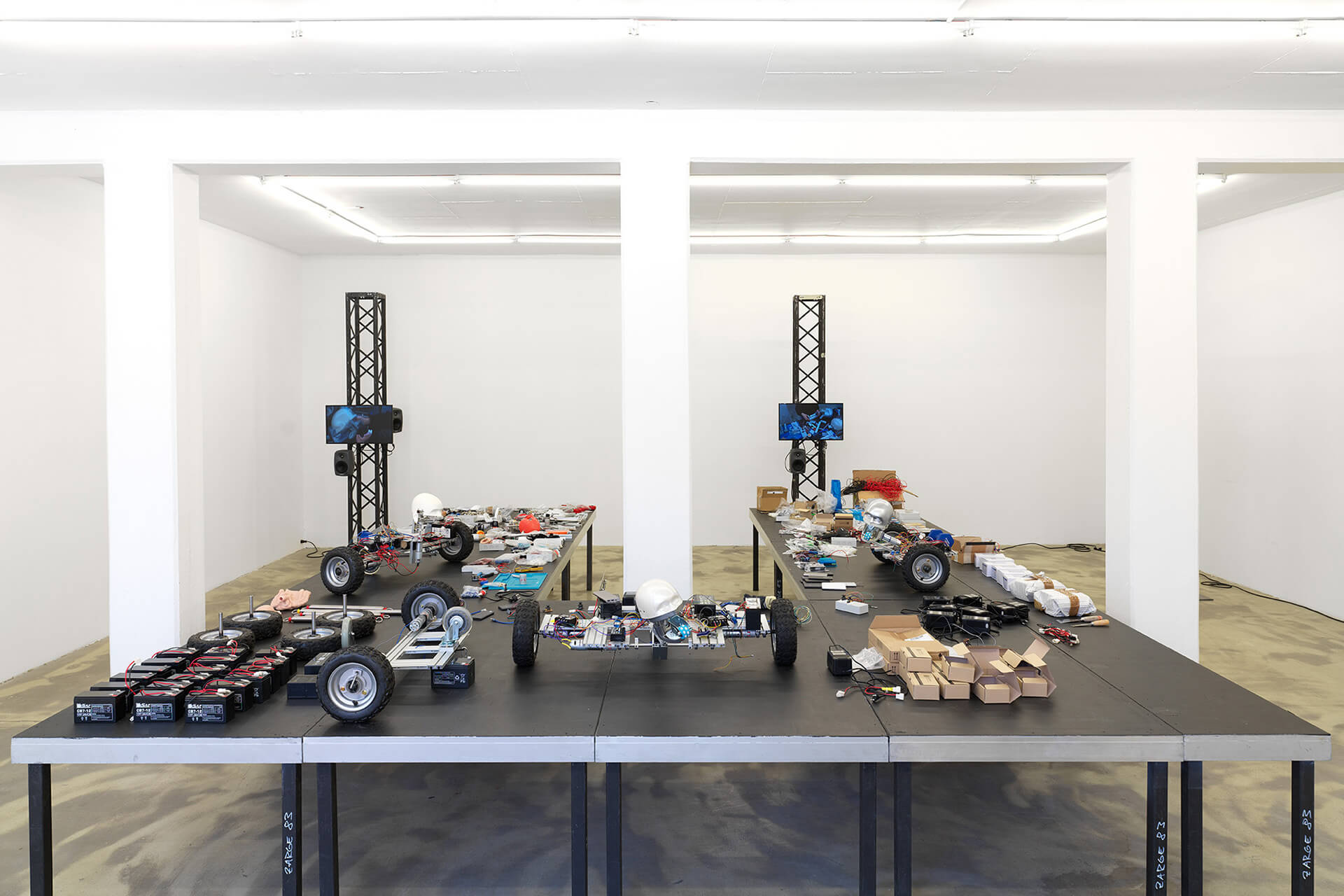 Geumhyung Jeong, Under Maintenance, installation veiw, Klemm's Berlin, photo by Nick Ash