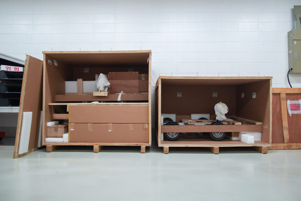 Condtion Report: Geumhyung Jeong's Studio/Storage, as part of Condition Check 2023. photo by Kanghyuk Lee 